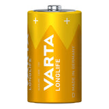 VARTA LONG LIFE D حبتان/عبوة