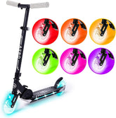 Aero two wheels kick scooter with 125mm light up PU wheels