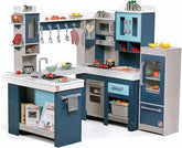 GRAND WALK-IN WOOD KITCHEN - kraft carton Box 1 of 2