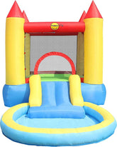 HAPPYHOP CASTLE POOL&SLIDE 365X200X190