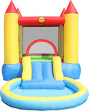 HAPPYHOP CASTLE POOL&SLIDE 365X200X190