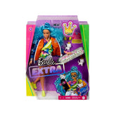 Barbie Fashionistas Extra Doll-Blue Curly Hair