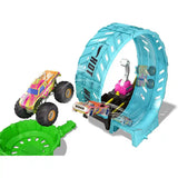 Hw Mt Glow In The Dark Epic Loop Challenge Play Set