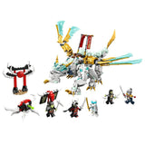 LEGO® NINJAGO® Zane’s Ice Dragon Creature 71786 Building Toy Set (973 Pieces)