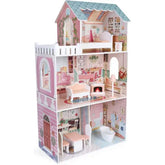 Wooden Leia doll house(10 Acc) 3-5YRS