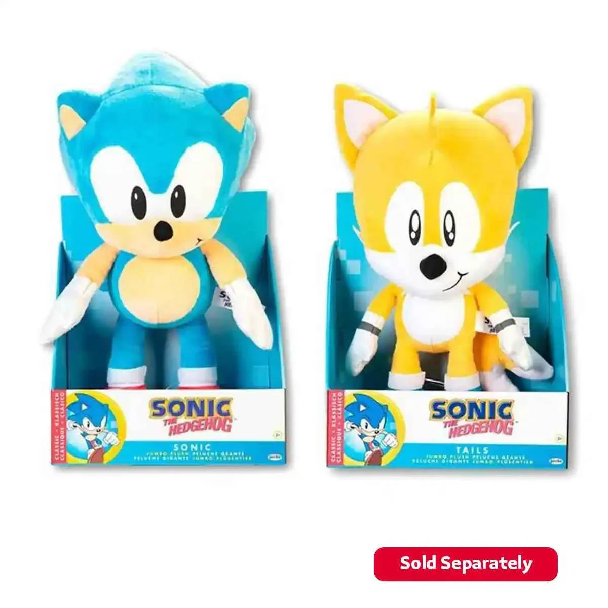 Sonic Jumbo Plush 20" Asst. 2 - Kiddy Zone