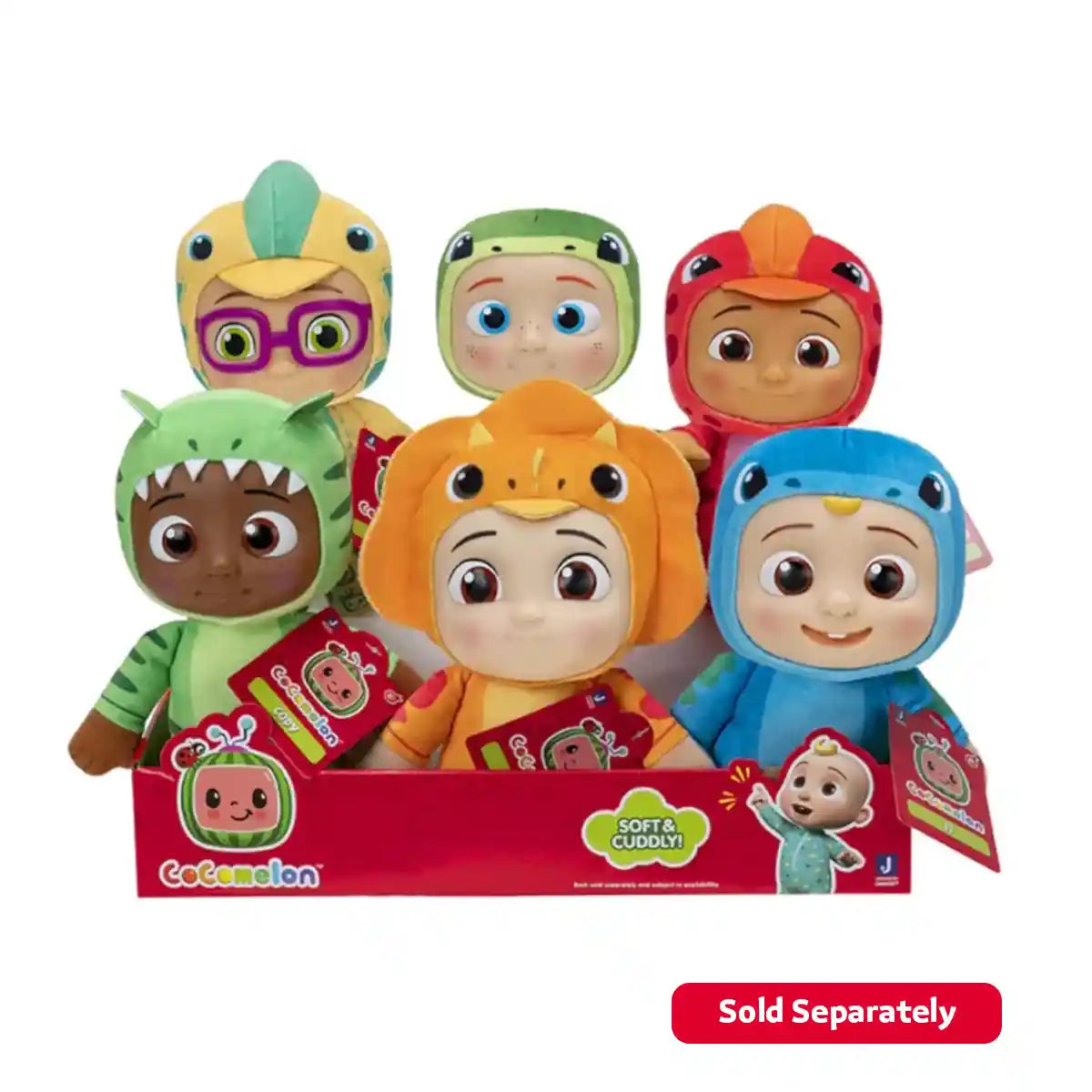 COCOMELON LITTLE PLUSH ASSORTMENT 3yrs+ - Kiddy Zone