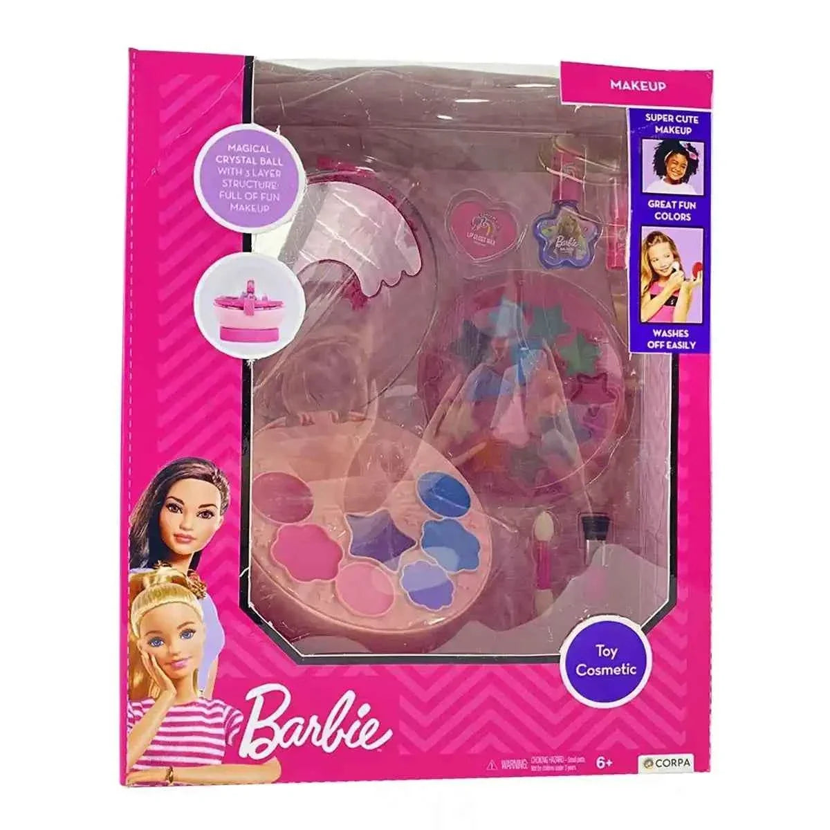 Barbie Cosmetic Crystal Box - Kiddy Zone