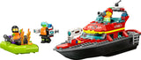LEGO® City Fire Rescue Boat 60373 Building Toy Set (144 Pieces)