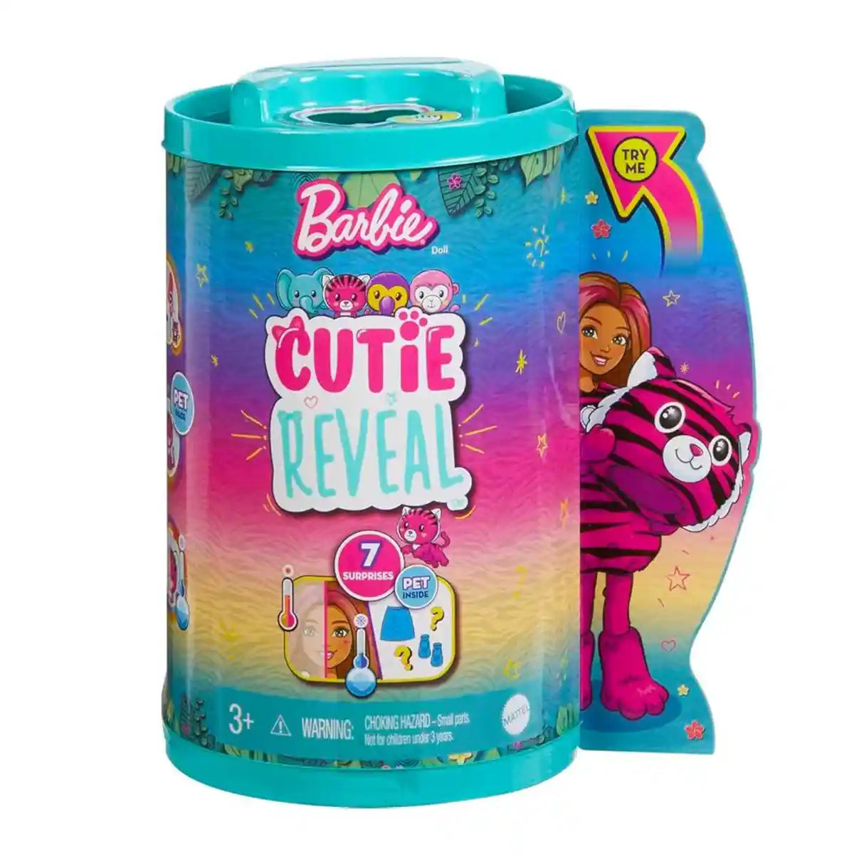 Barbie Chelsea Cutie Reveal Doll with Tiger Plush Costume - Kiddy Zone