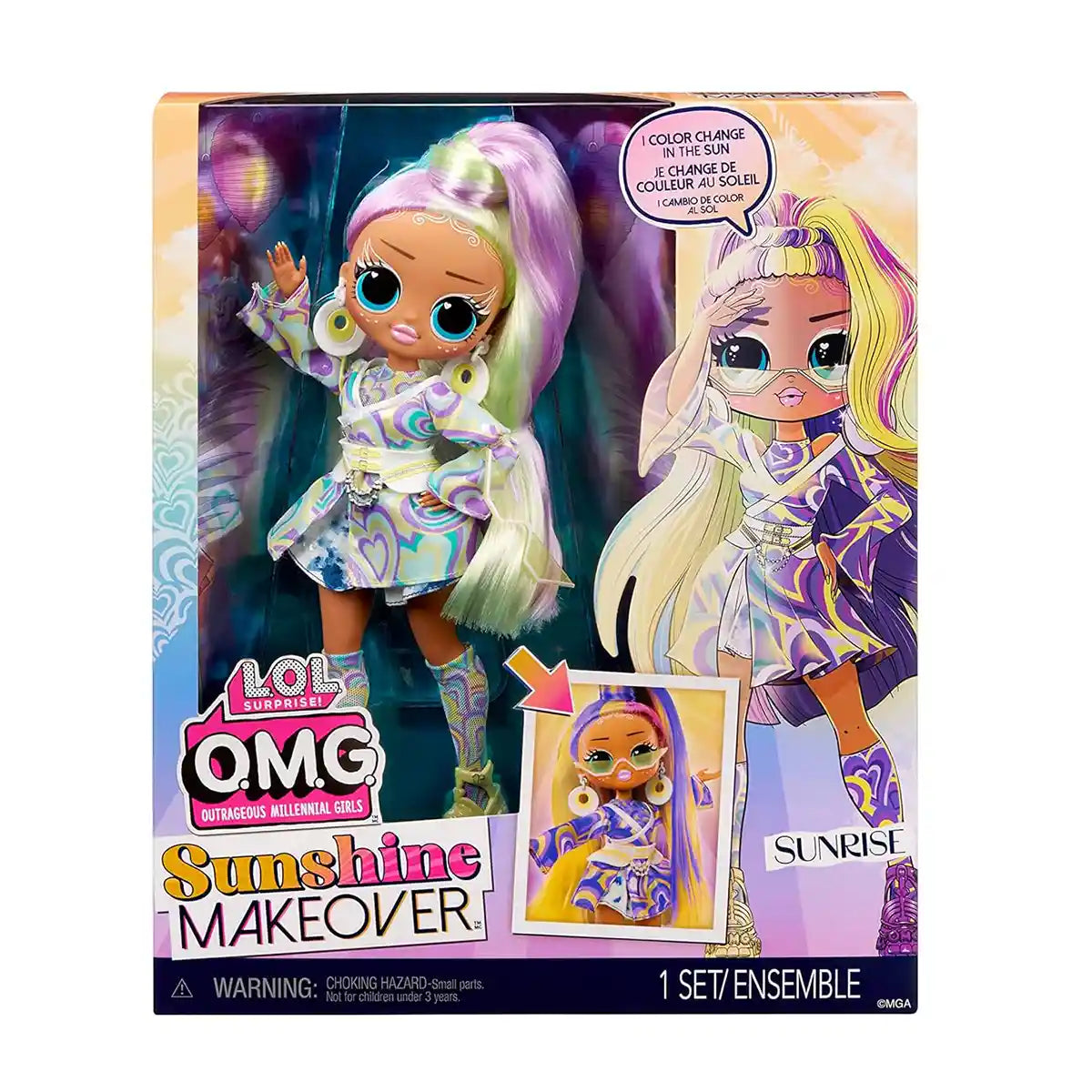 L.O.L. Surprise OMG Sunshine Makeover - Sunrise - Kiddy Zone