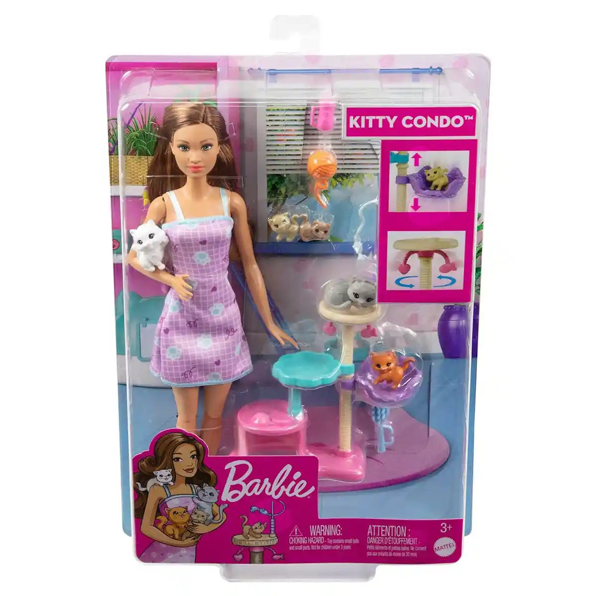 Barbie Kitty Condo Playset - Kiddy Zone