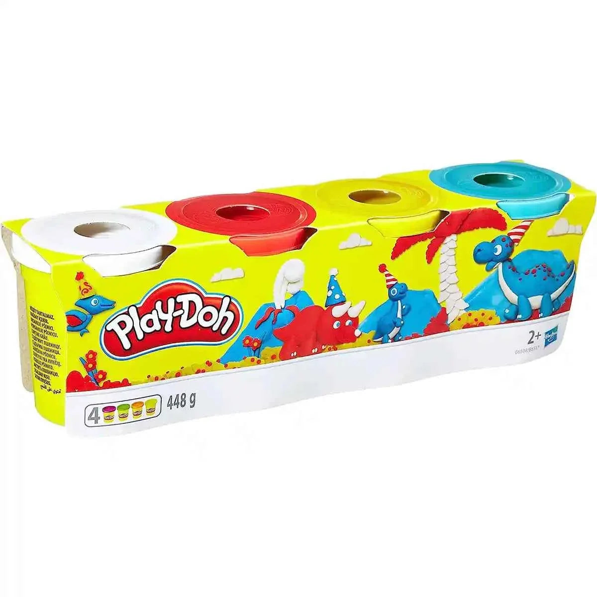 Playdoh Classic Colors 4-Pack - Kiddy Zone