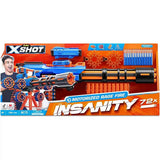 X-Shot Insanity-Motorized Age Fire Gatling Gun With Tripod - Kiddy Zone