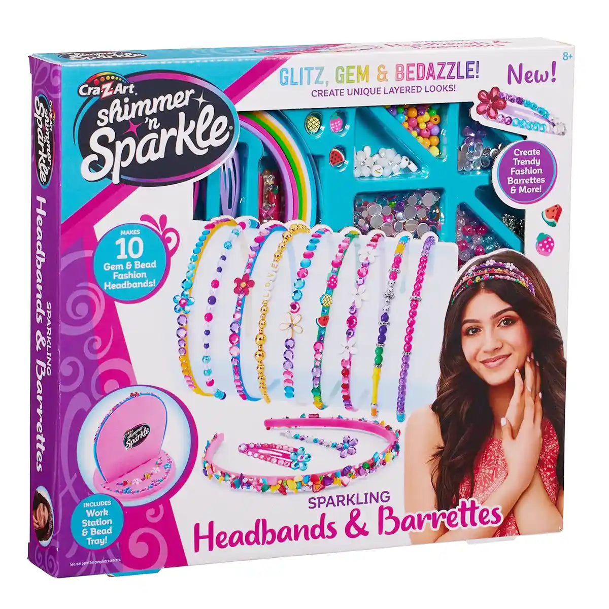 Shimmer N Sparkle Sparkling Headbands & Hair Charms - Kiddy Zone