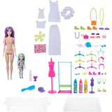 Barbie Color Reveal Tie-Dye Fa - Kiddy Zone