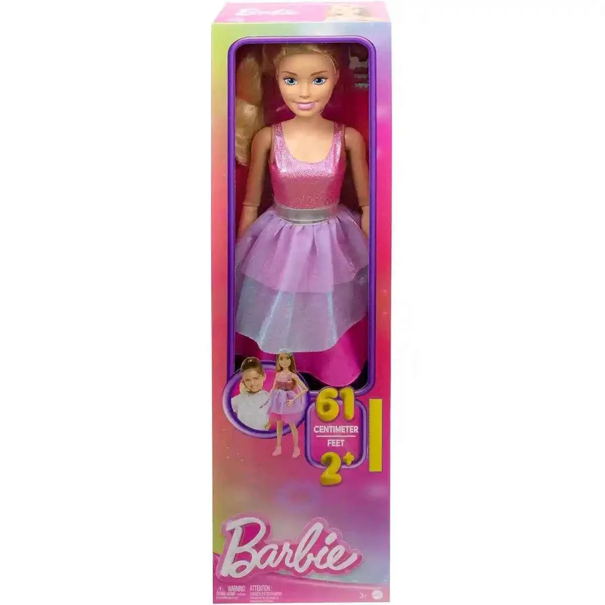 Barbie Large Dolls 28" Pink Do - Kiddy Zone
