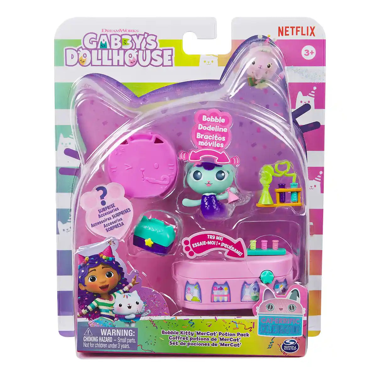 Gabby's DH Fig Bobble Kitty MerCat Potion Pk - Kiddy Zone