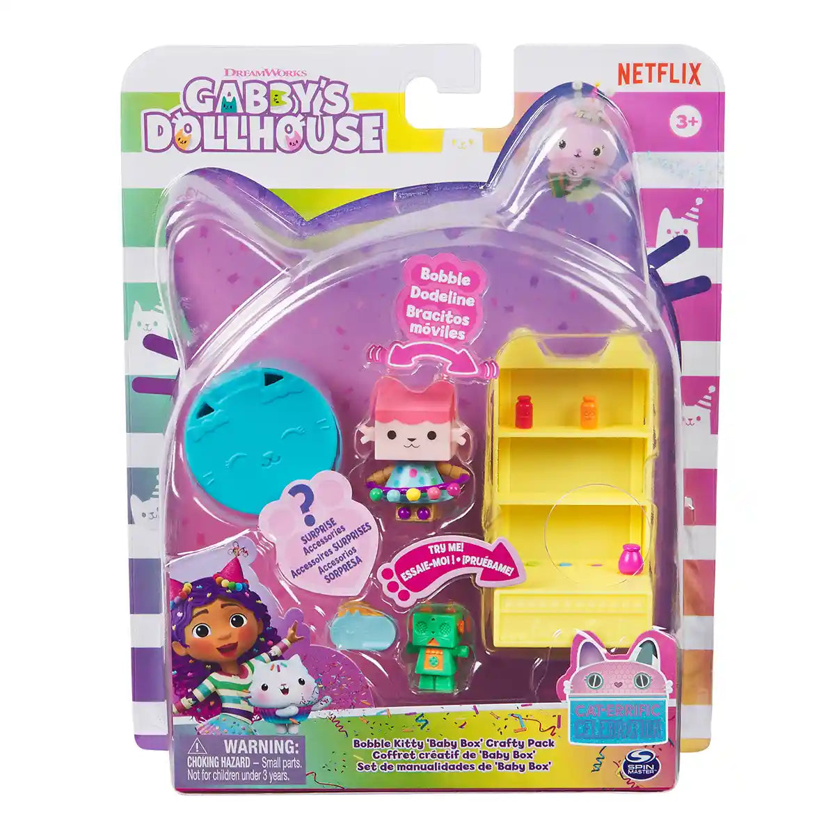 Gabby's DH Fig Bobble Kitty Baby Crafty Pk - Kiddy Zone