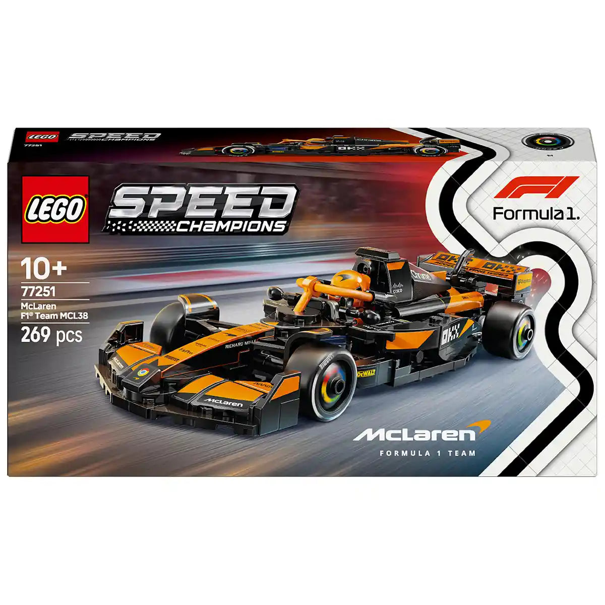 Lego 77251 Mclaren F1 Team Mcl38 Race V29 - Kiddy Zone