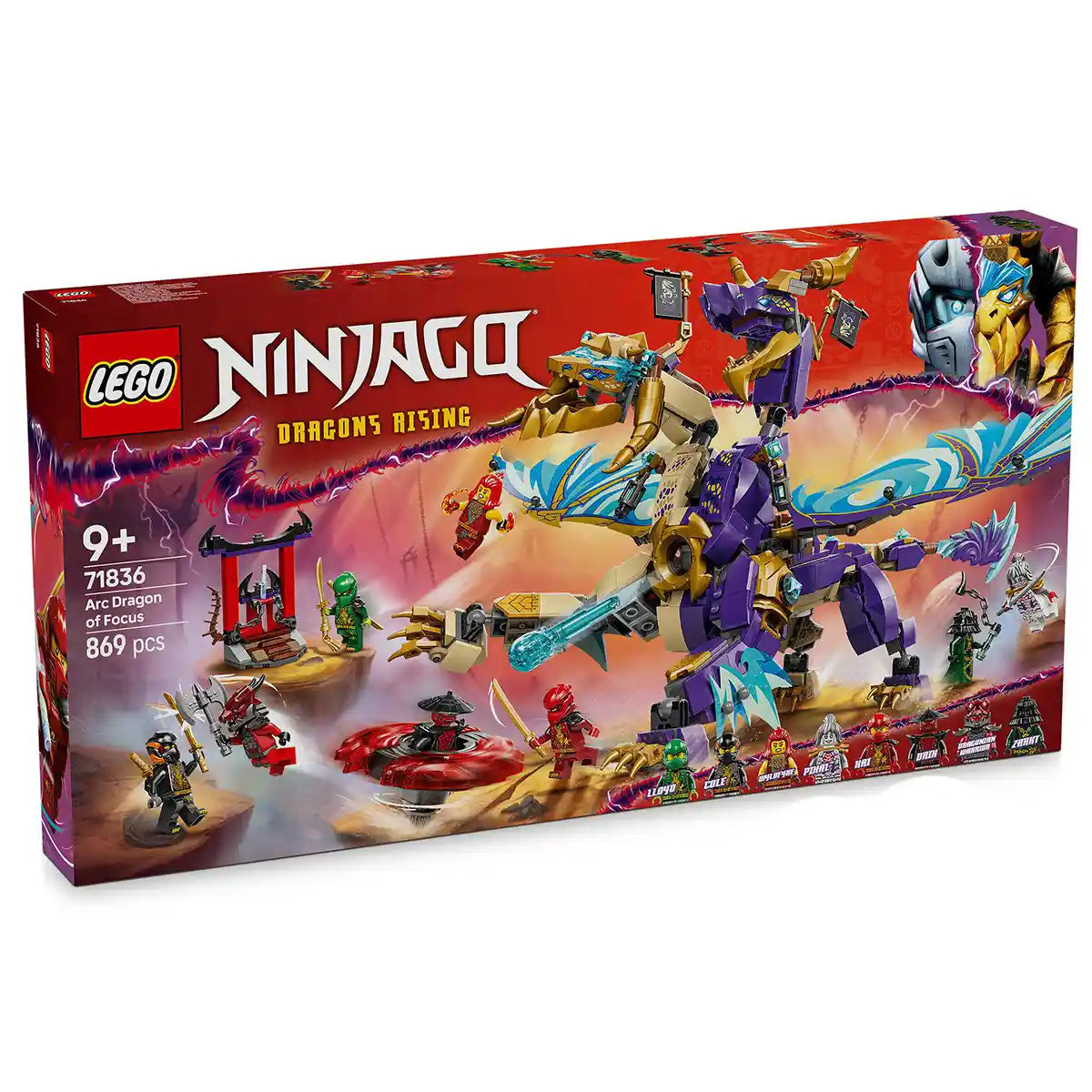 Lego Ninjago 71836 Arc Dragon of Focus V29 - Kiddy Zone