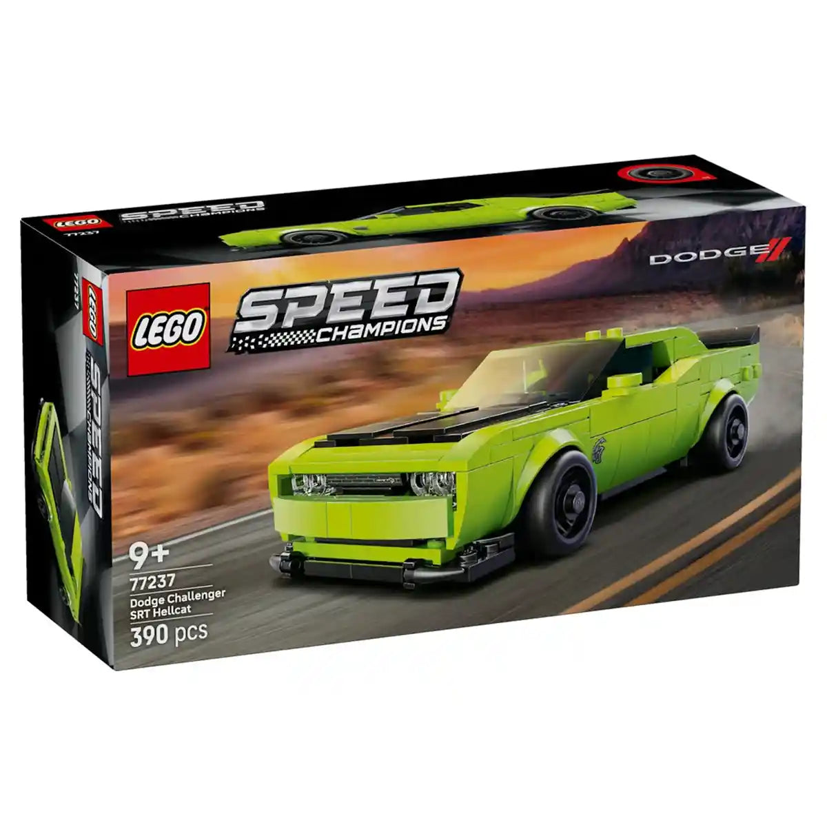 LEGO-Speed Champions 77237 Dodge Challenger SRT Hellcat - Kiddy Zone