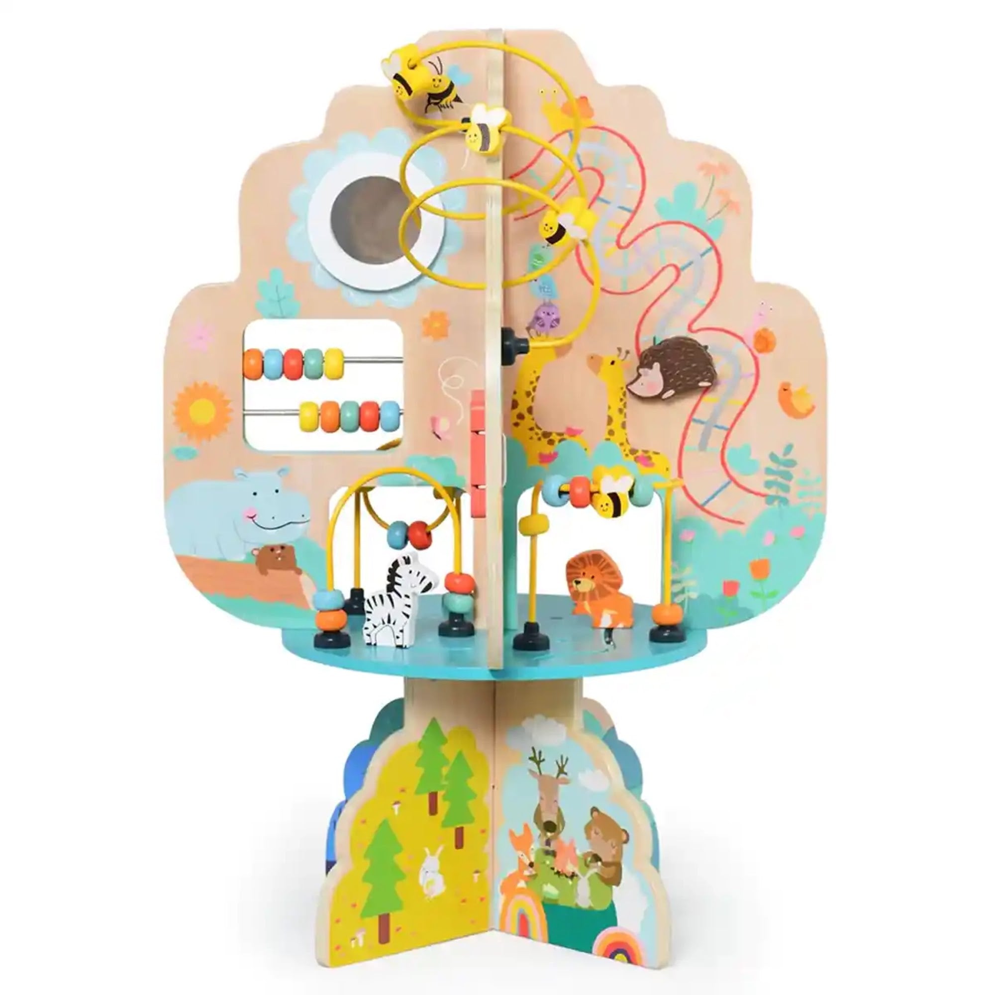 Edufun Wooden Activity tree 2-4YRS - Kiddy Zone