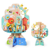 Edufun Wooden Activity tree 2-4YRS - Kiddy Zone