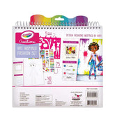 Crayola Creations Art History Fashion Sketch Portfolio - Kiddy Zone
