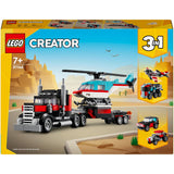 31146 Flatbed Truck with Helicopter