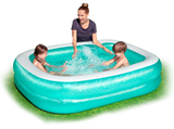 BWAY POOL BLUE RECTANGULAR 200X146X48