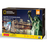 NGEO 3D PUZZLE EMPIRE STATE BUILDING 66P