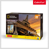 NGEO 3D PUZZLE EIFFEL TOWER 80PCS