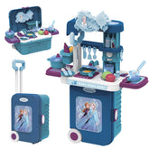 FROZEN2 KITCHEN TROLLEY CASE 3IN1