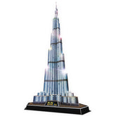 3D PUZZLE LED BURJ KHALIFA 136PCS B/O