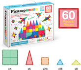 PICASSO MAGNETIC TILES 60PCS AMAZON EXC