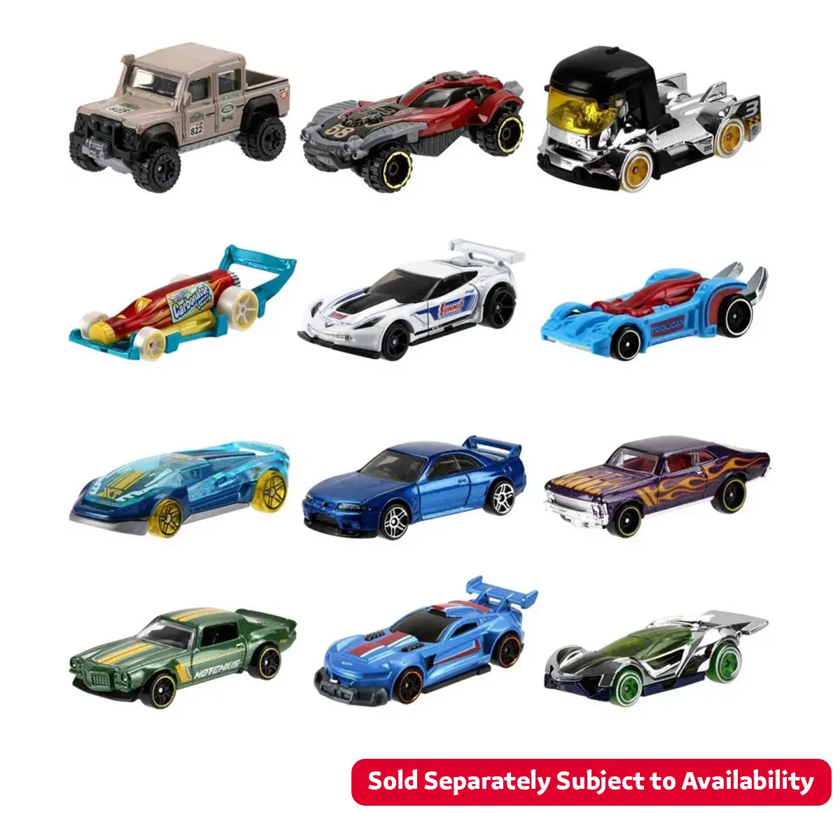 HW BASIC CARS ASSRT.