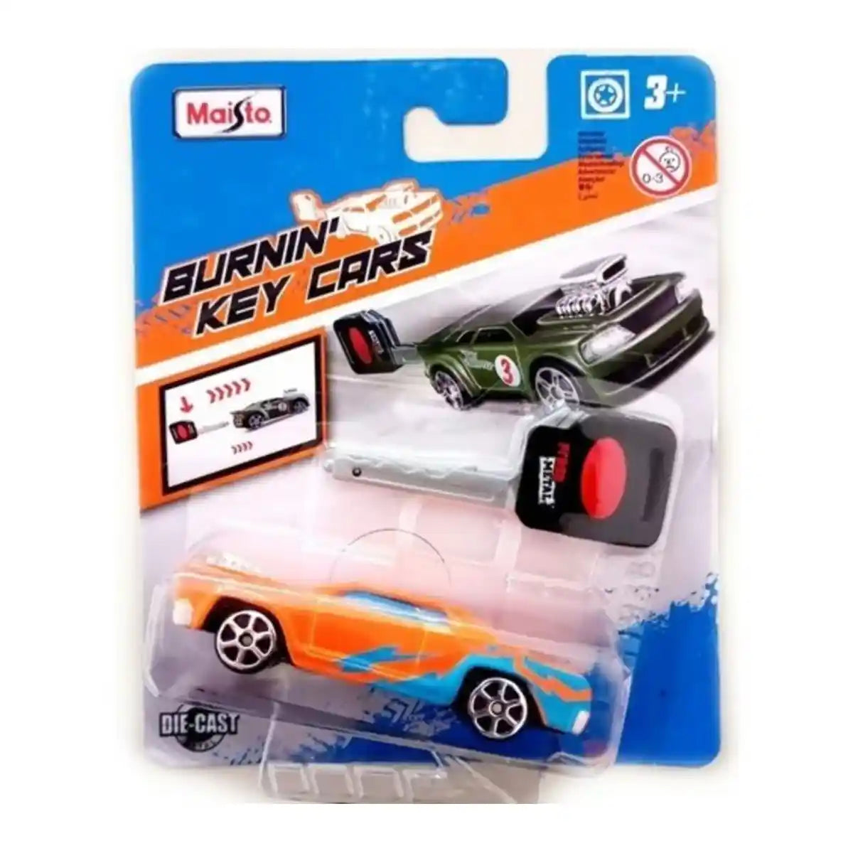Burnin Key Cars-Asst - Kiddy Zone