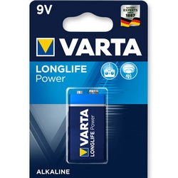 VARTA طاقة عالية 9 فولت قطعة/عبوة