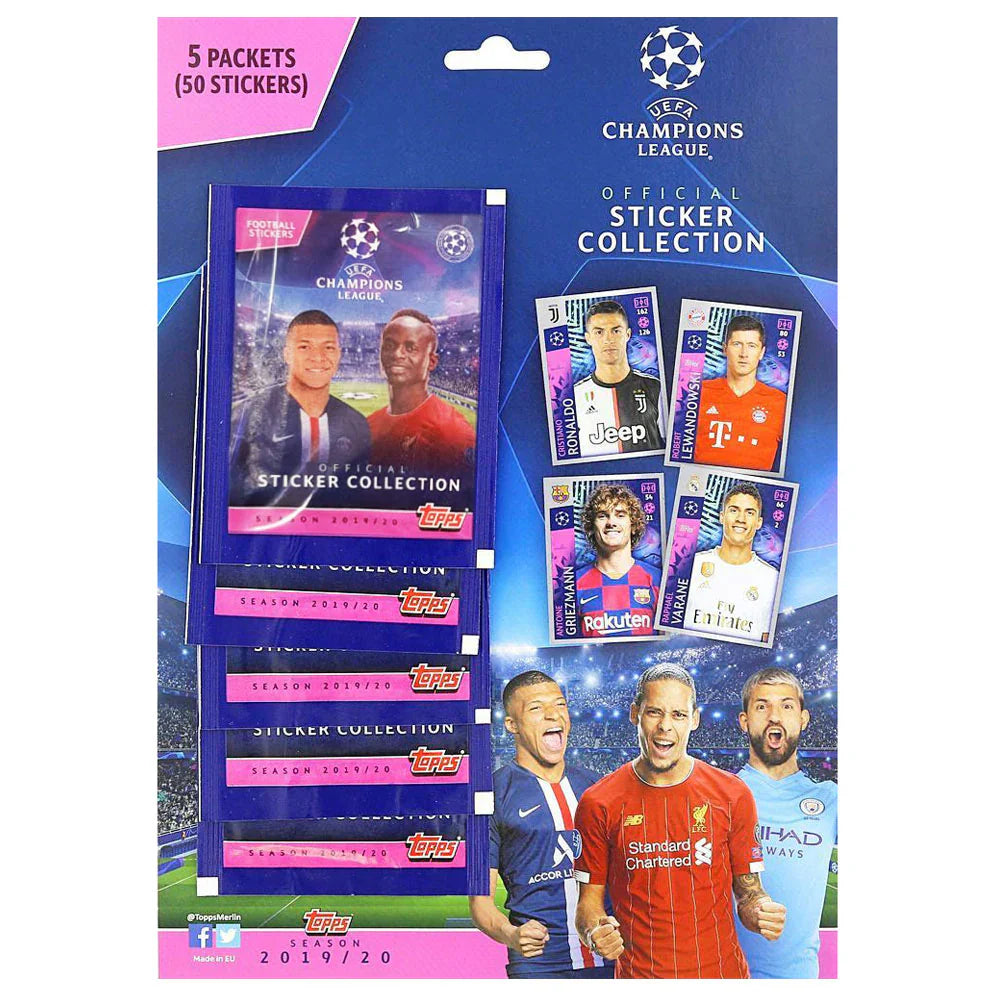 Topps - CL Match Attax 19-20 Sticker Packets
