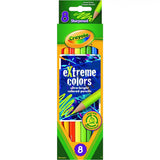 8 ct. Extreme Colors Pencils