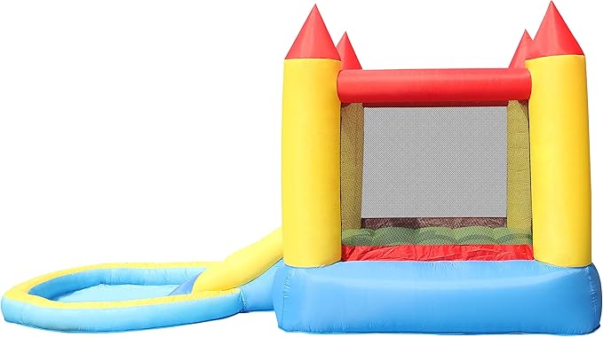 HAPPYHOP CASTLE POOL&SLIDE 365X200X190