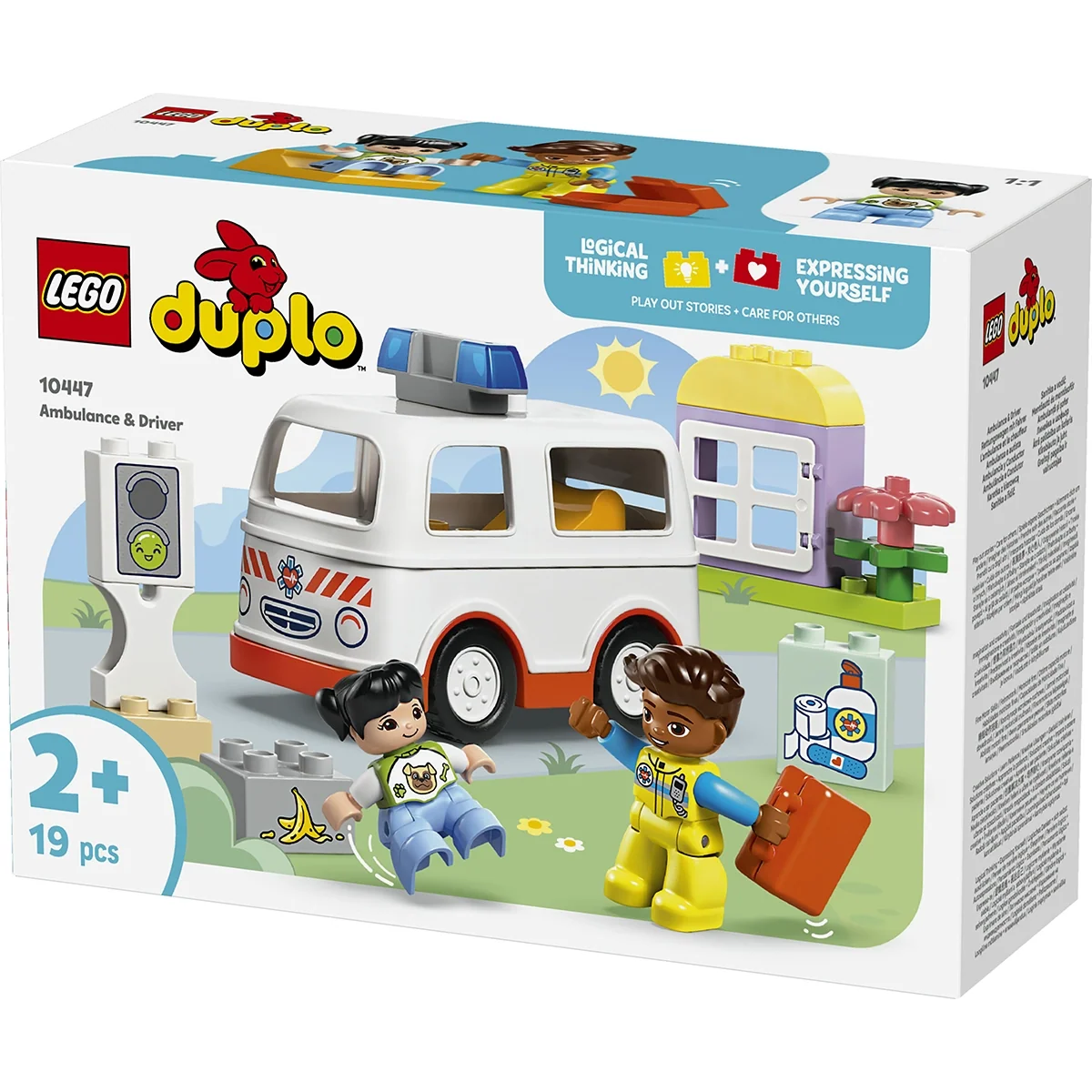LEGO-DUPLO Town 10447 Ambulance & Driver 2Yrs+