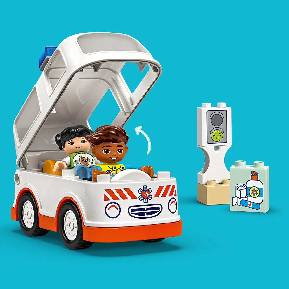 LEGO-DUPLO Town 10447 Ambulance & Driver 2Yrs+