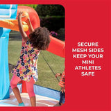 Max Sports Full Court Basketball N Slide Bouncer w/ Extra Heavy Duty Blower
