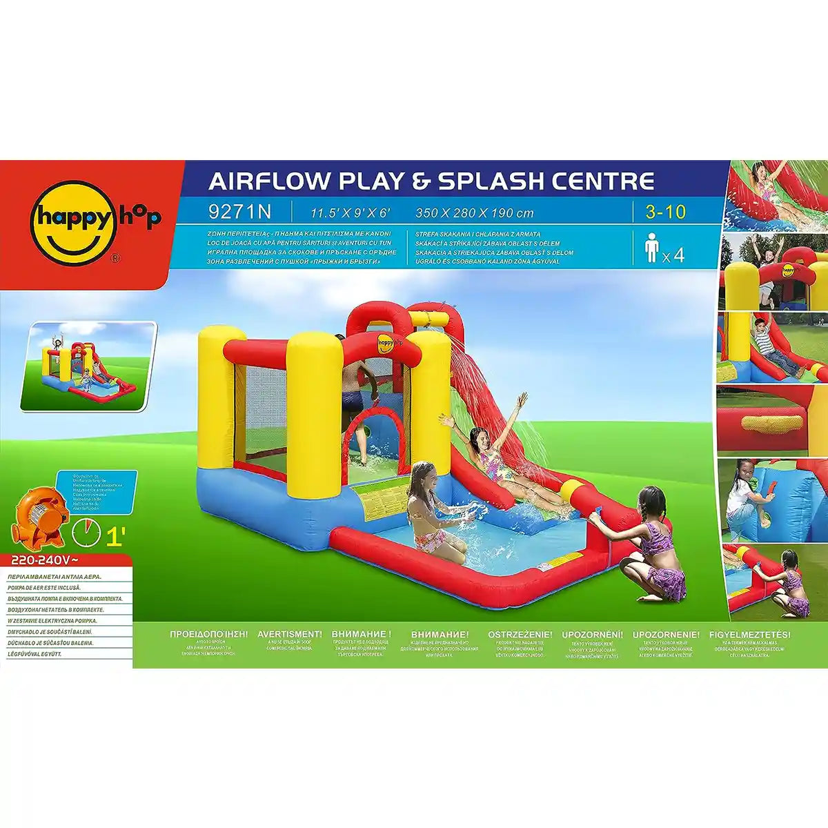 HAPPYHOP JUMP&PLUSH CANNON 350X280X190