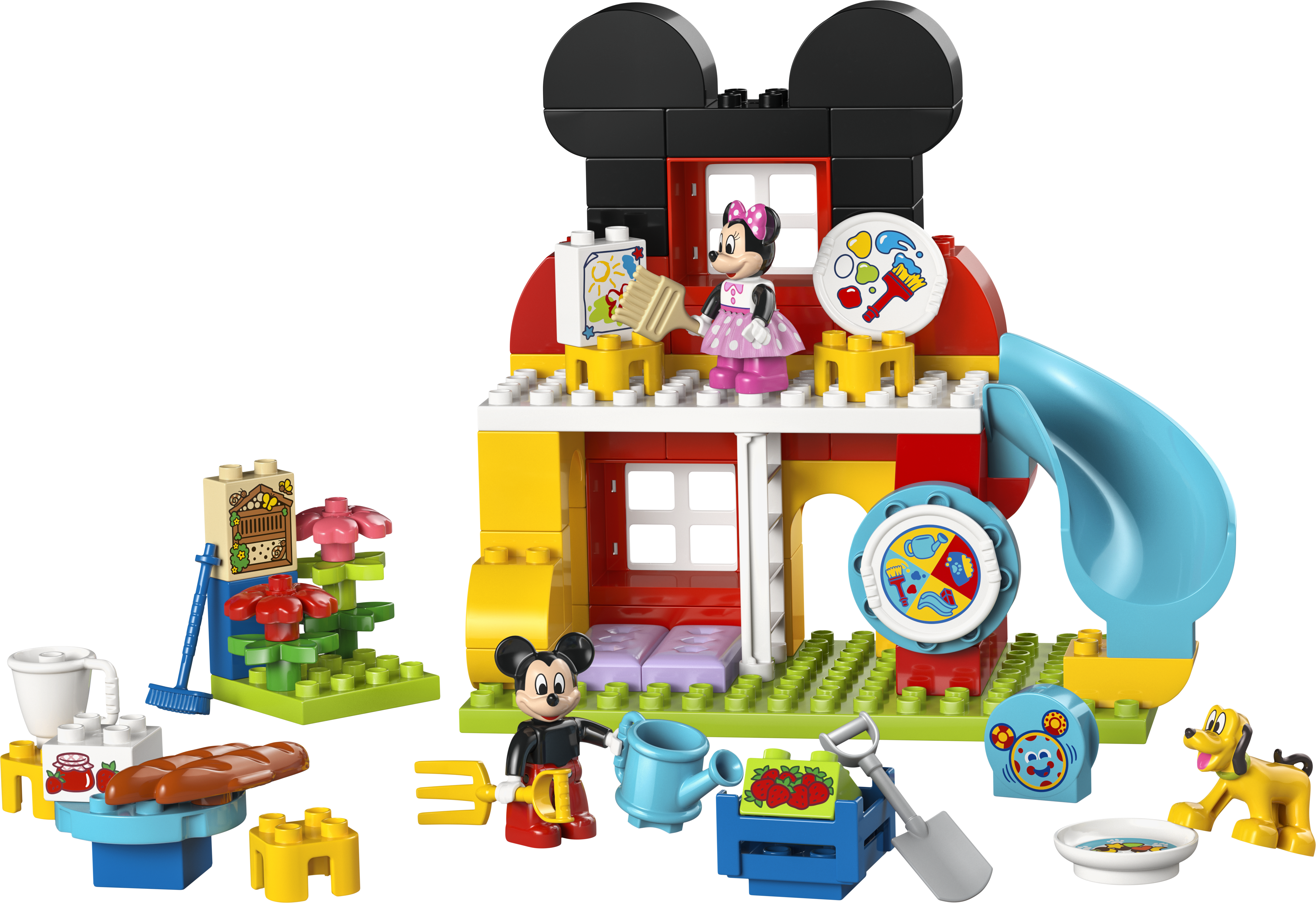 10465 Mickey Mouse Clubhouse With Minnie & Plu
