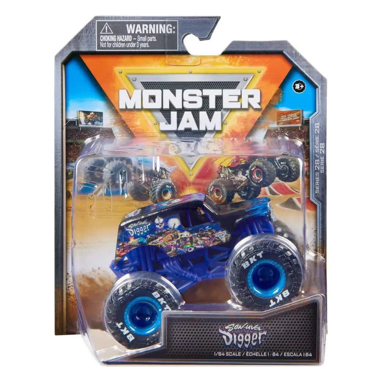 Hot Wheels Monster Jam 1:64 عبوة واحدة متنوعة