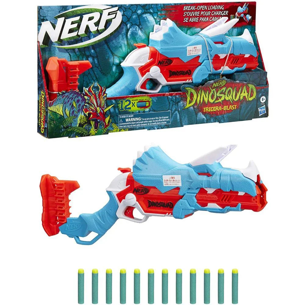 Nerf DinoSquad Tricera-Blast Dart Blaster