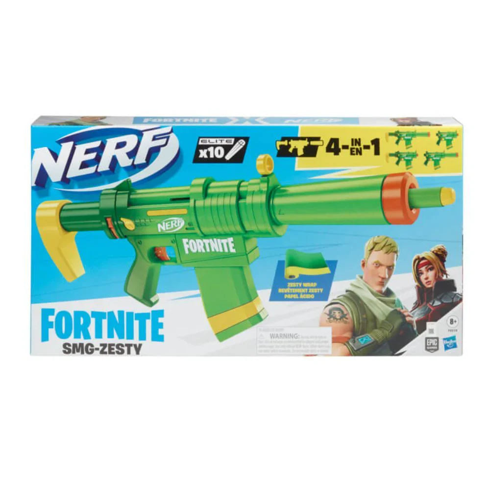 NERF FORTNITE SMG ZESTY